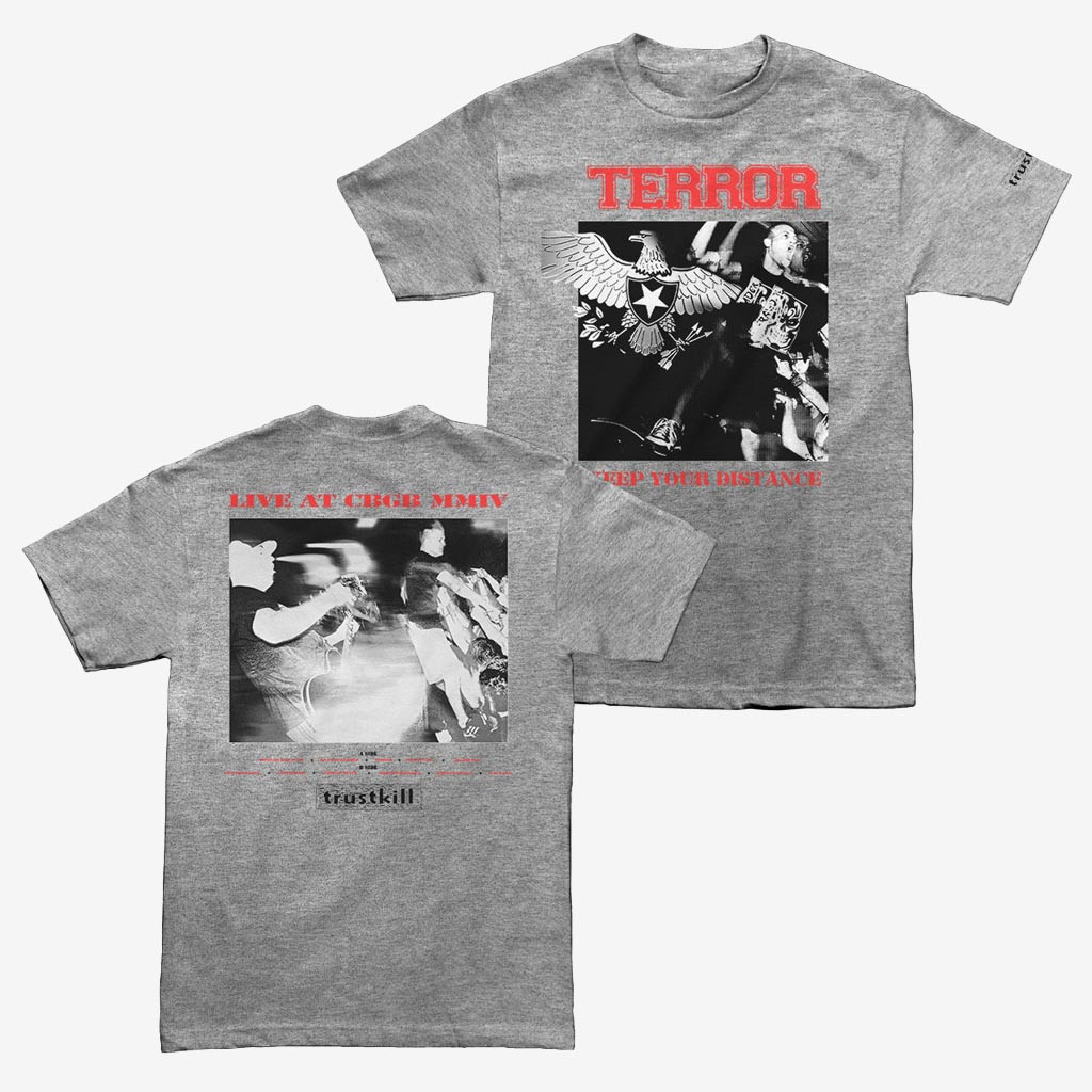 Cold Cuts Merch Terror Keep Your Distance T-Shirt Terror Clothes Best Gift Ideas For Fans