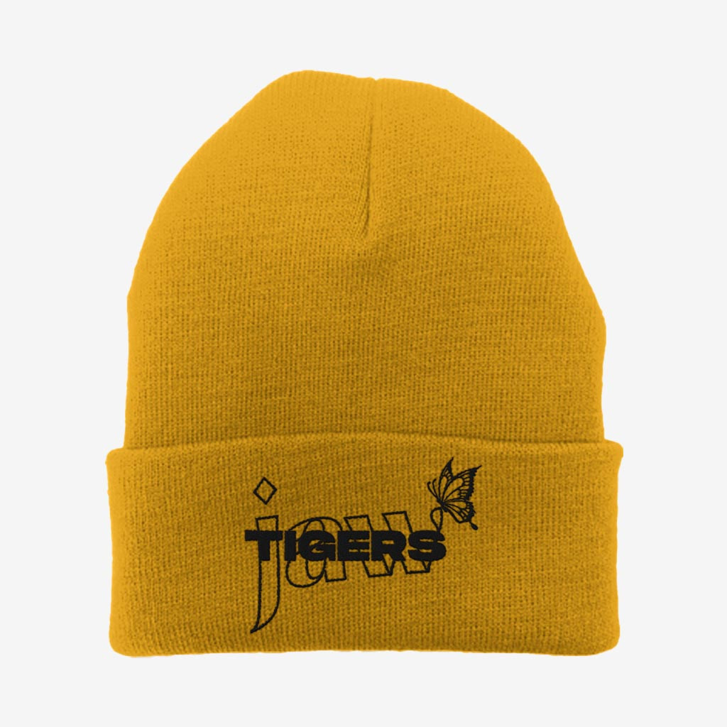 Cold Cuts Merch Tigers Jaw Overlap Beanie Tigers Jaw Merch Gifts For Fans