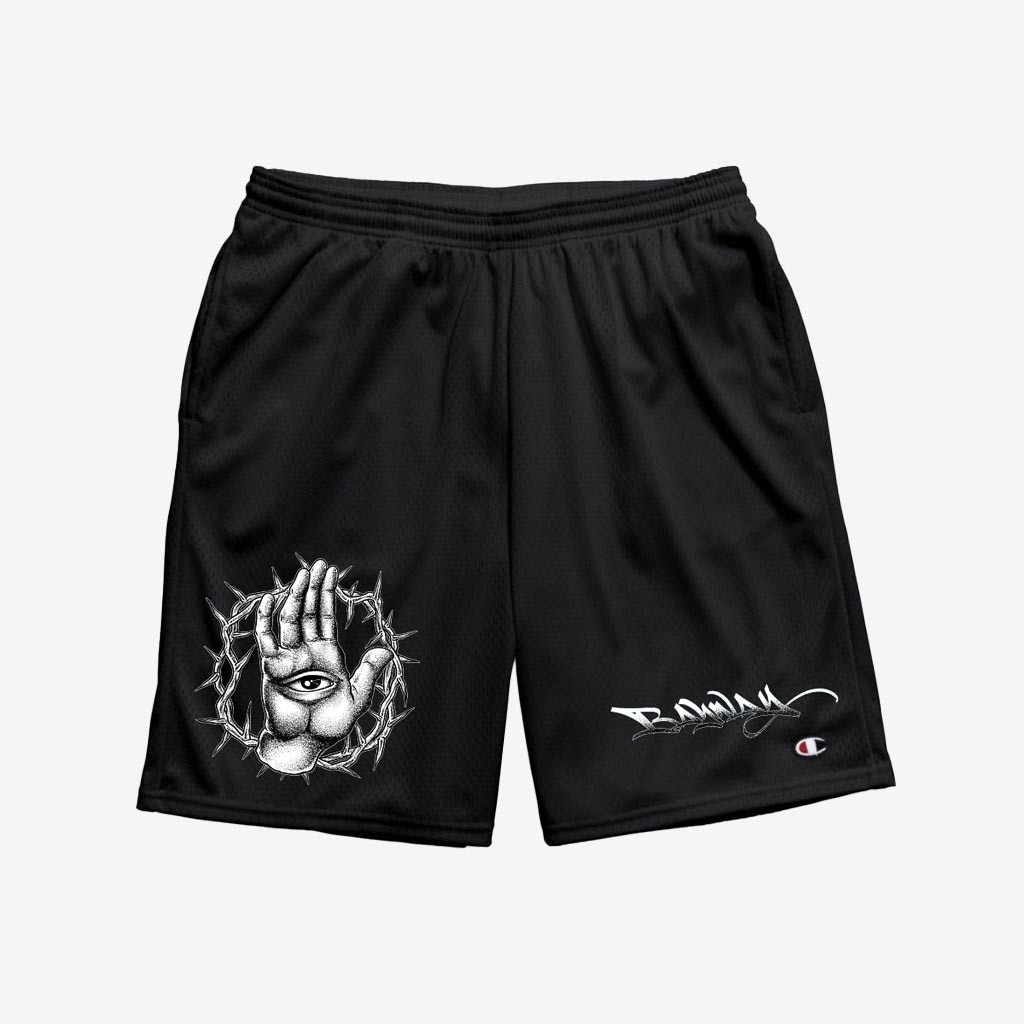 Cold Cuts Merch Trustkill Records Bayway Malocchio Shorts Bayway Clothing Unique Gift Ideas