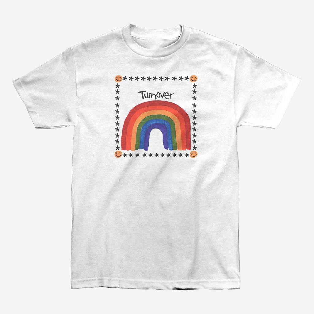 Cold Cuts Merch Turnover Rainbow T-Shirt Turnover Clothes Gifts For Music Enthusiasts
