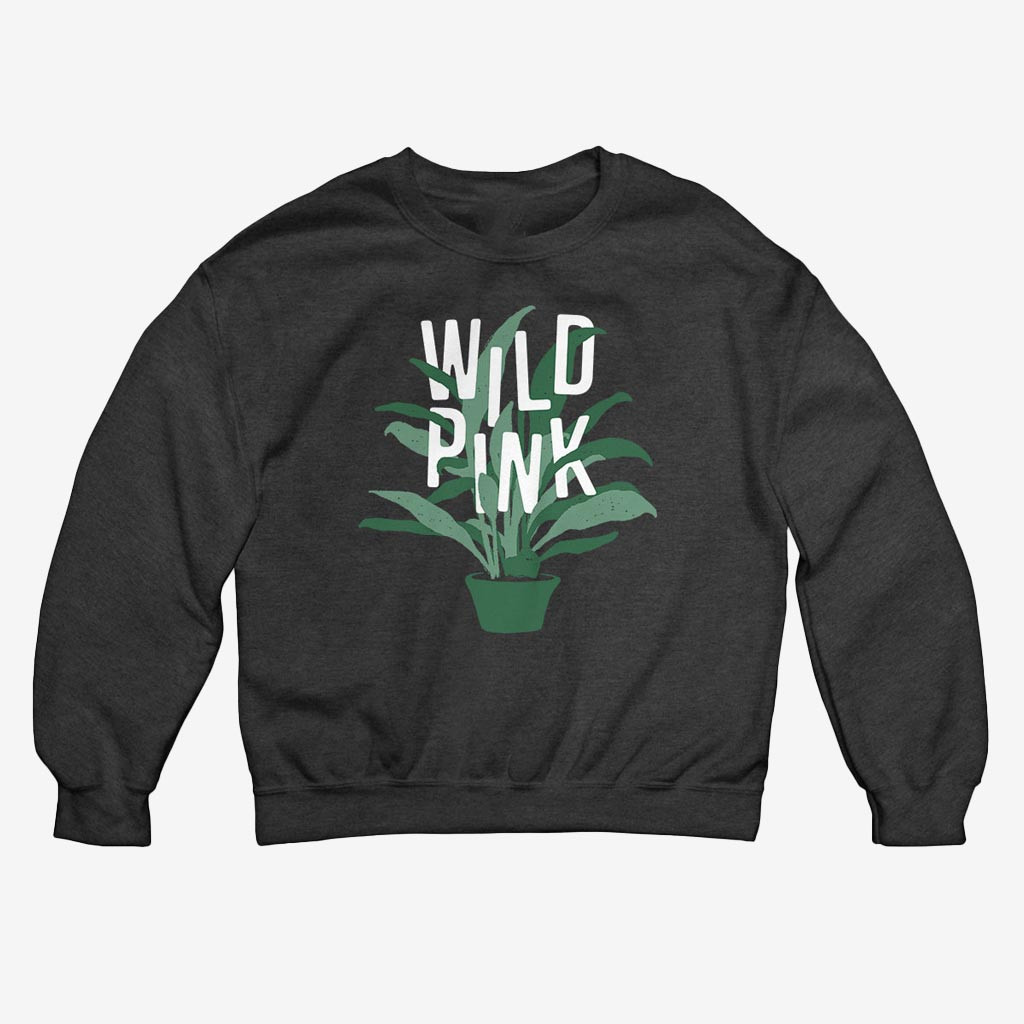 Cold Cuts Merch Wild Pink House Plant Sweatshirt Wild Pink Clothing Gifts For Boyfriend