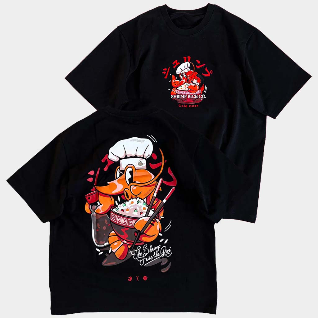 Cold Ones Merch The Shrimp Fried The Rice T-Shirt Cold Ones Shirt Gifts For Podcast Fans