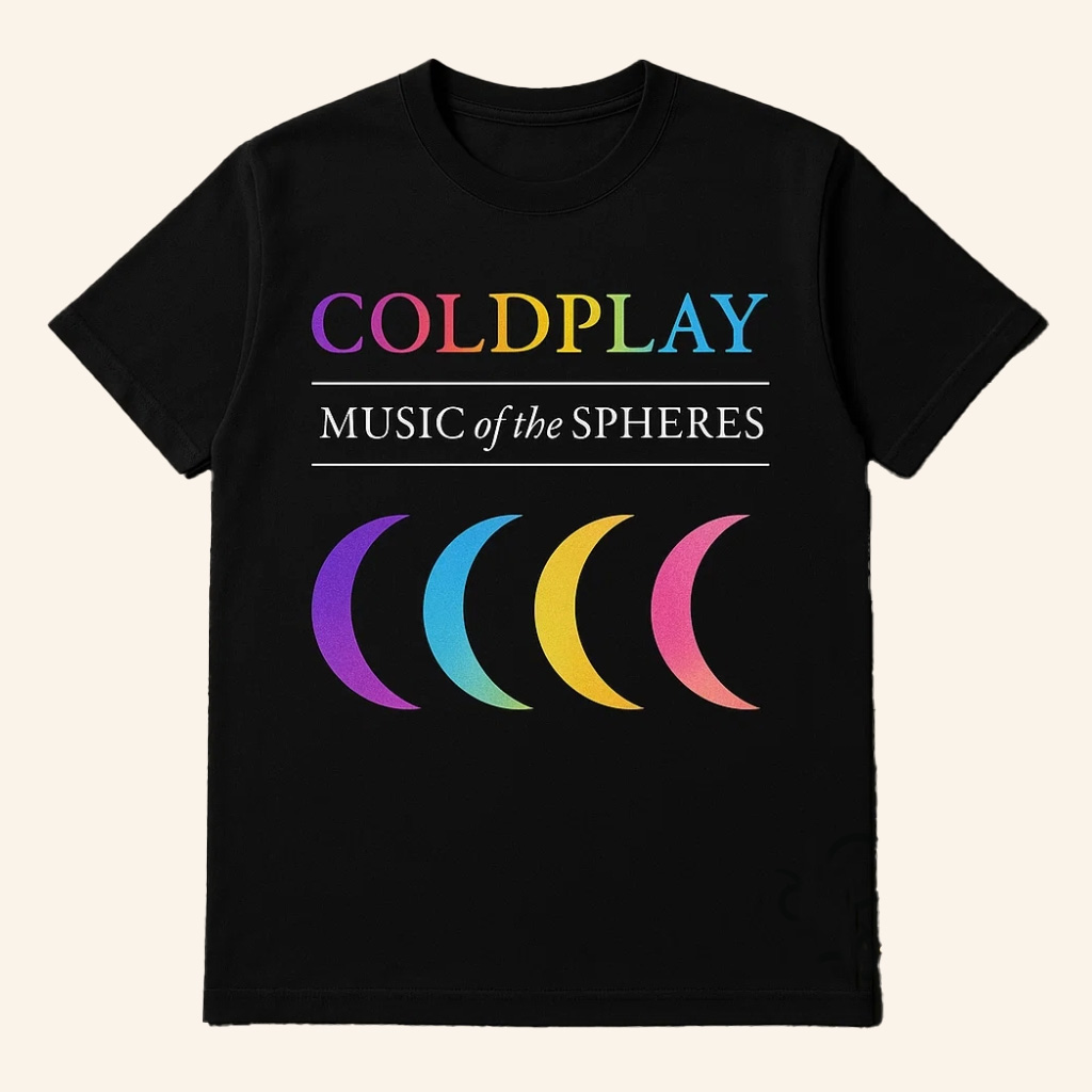 Coldplay 2025 UK Concert Music Of The Spheres T-Shirt Coldplay Merch Gifts For Fans Coldplay 2025 UK Concert Music Of The Spheres T-Shirt Coldplay Merch Gifts For Fans