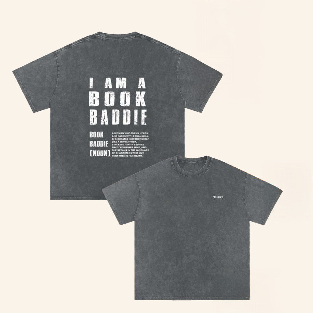 Coleman Books Merch I Am A Book Baddie Wash T-Shirt Birthday Gift Ideas For Husband Coleman Books Merch I Am A Book Baddie Wash T-Shirt Birthday Gift Ideas For Husband