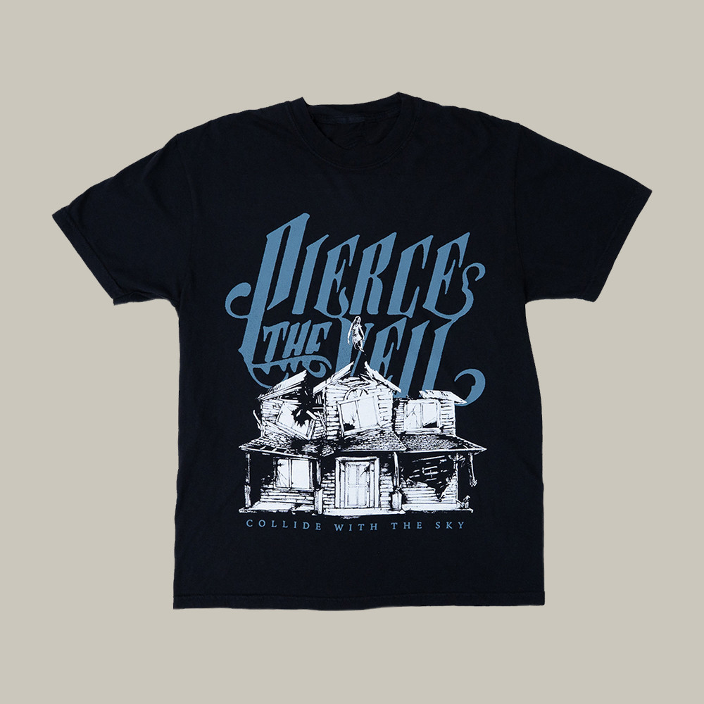 Collide With The Sky Pierce The Veil T-Shirt Music Concert Tee Cool Present For Huge Fans
