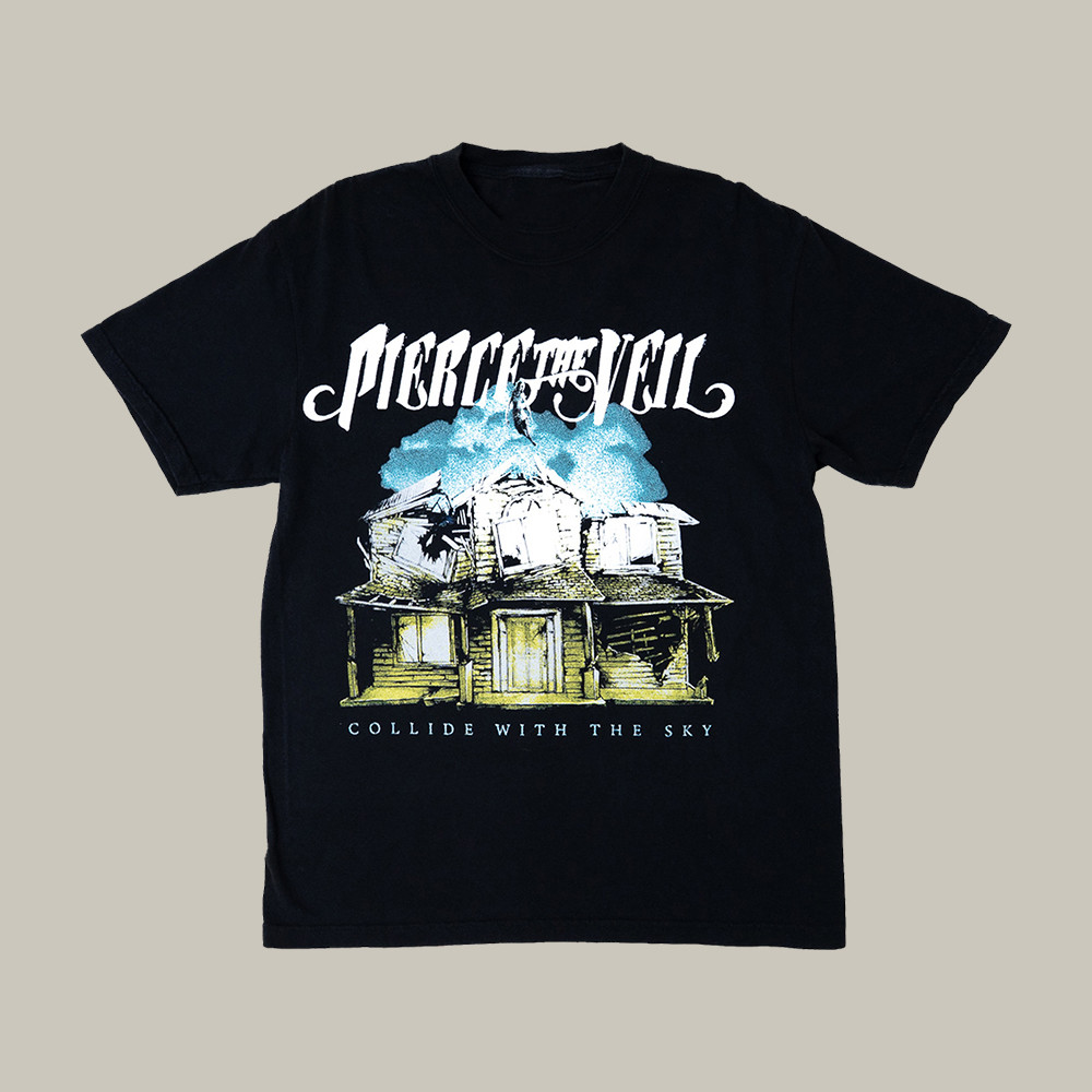 Collide With The SKy Pierce The Veil T-Shirt Rock Music Concert Tee Best Gift For Music Fans