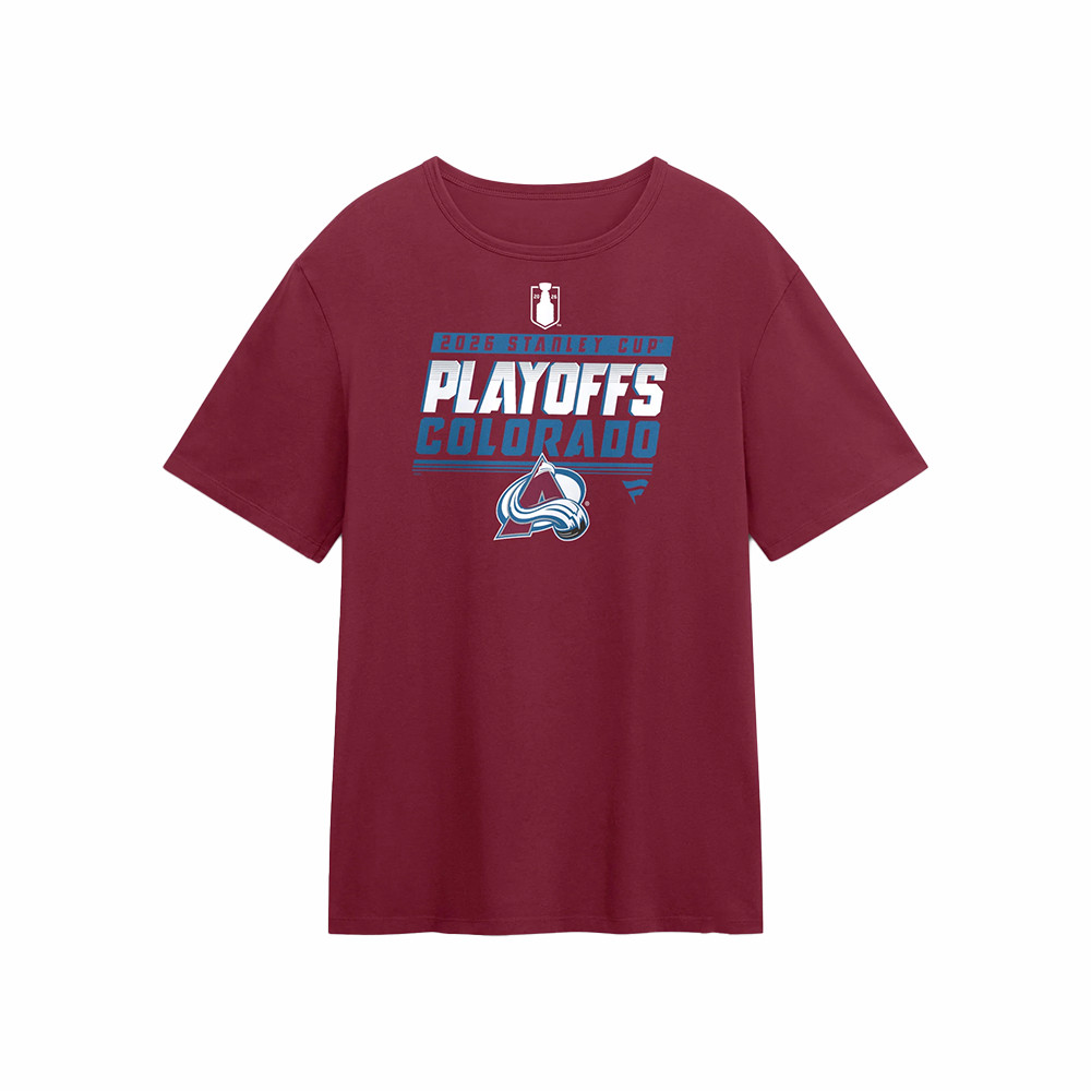 Colorado Avalanche 2026 Stanley Cup Playoffs T-Shirt 2026 Stanley Cup Playoffs Clothing Lines