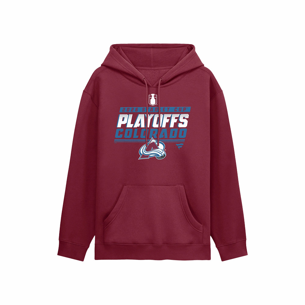 Colorado Avalanche Burgundy Stanley Cup Playoffs Hoodie Game Day Clothing Line