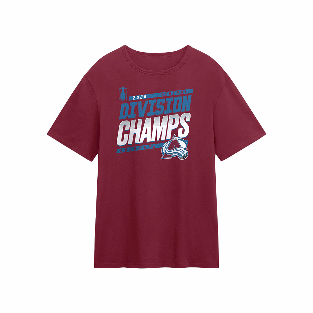 Colorado Avalanche Division Champions T-Shirt Hockey Lover Shirt Game Day Gear