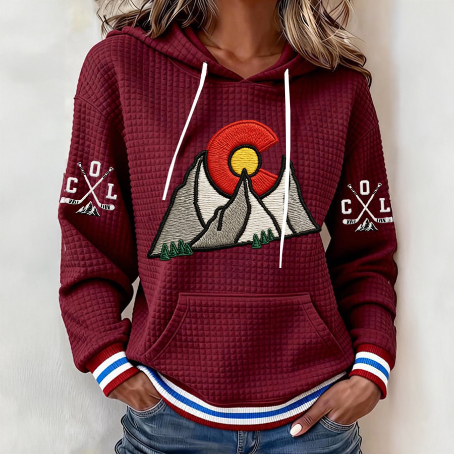 Colorado Avalanche Hockey Team 2026 Hoodie Ice Hockey Hooded Sweatshirt Fans Gear