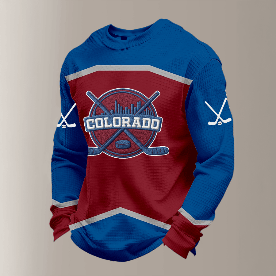 Colorado Avalanche Hockey Team Long Sleeve Shirt Hockey Apparel Best Gift For Him