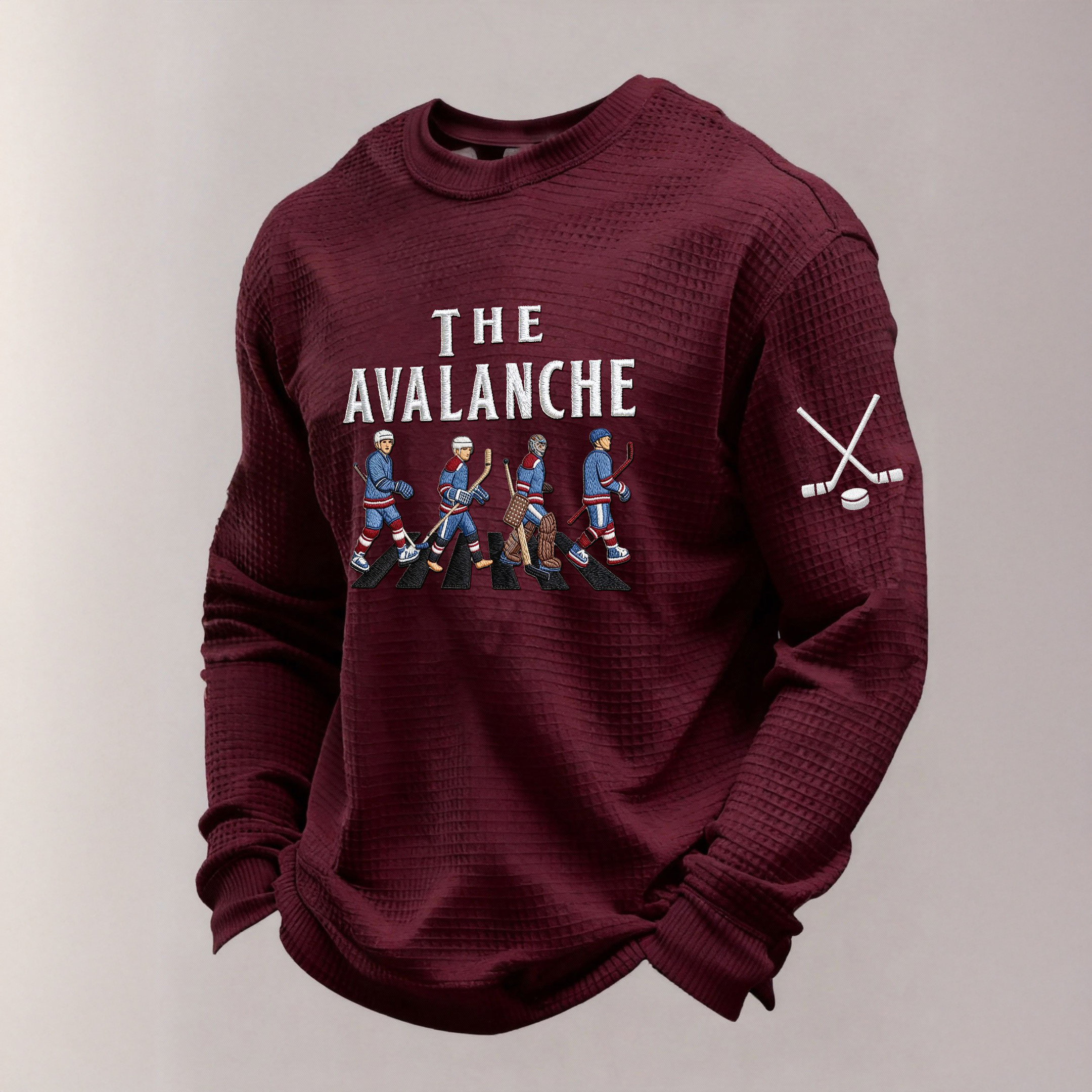 Colorado Avalanche Ice Hockey Long Sleeve Shirt 2026 Winter Olympic Hockey Apparel Fans Gear