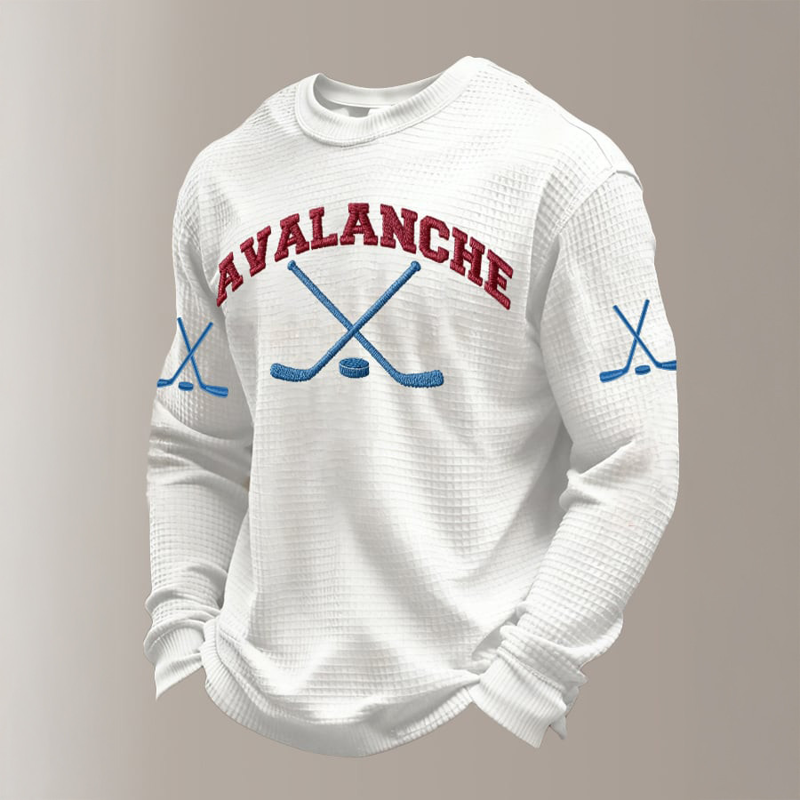 Colorado Avalanche Ice Hockey Long Sleeve Shirt Game Day Clothing Hockey Fans Gear