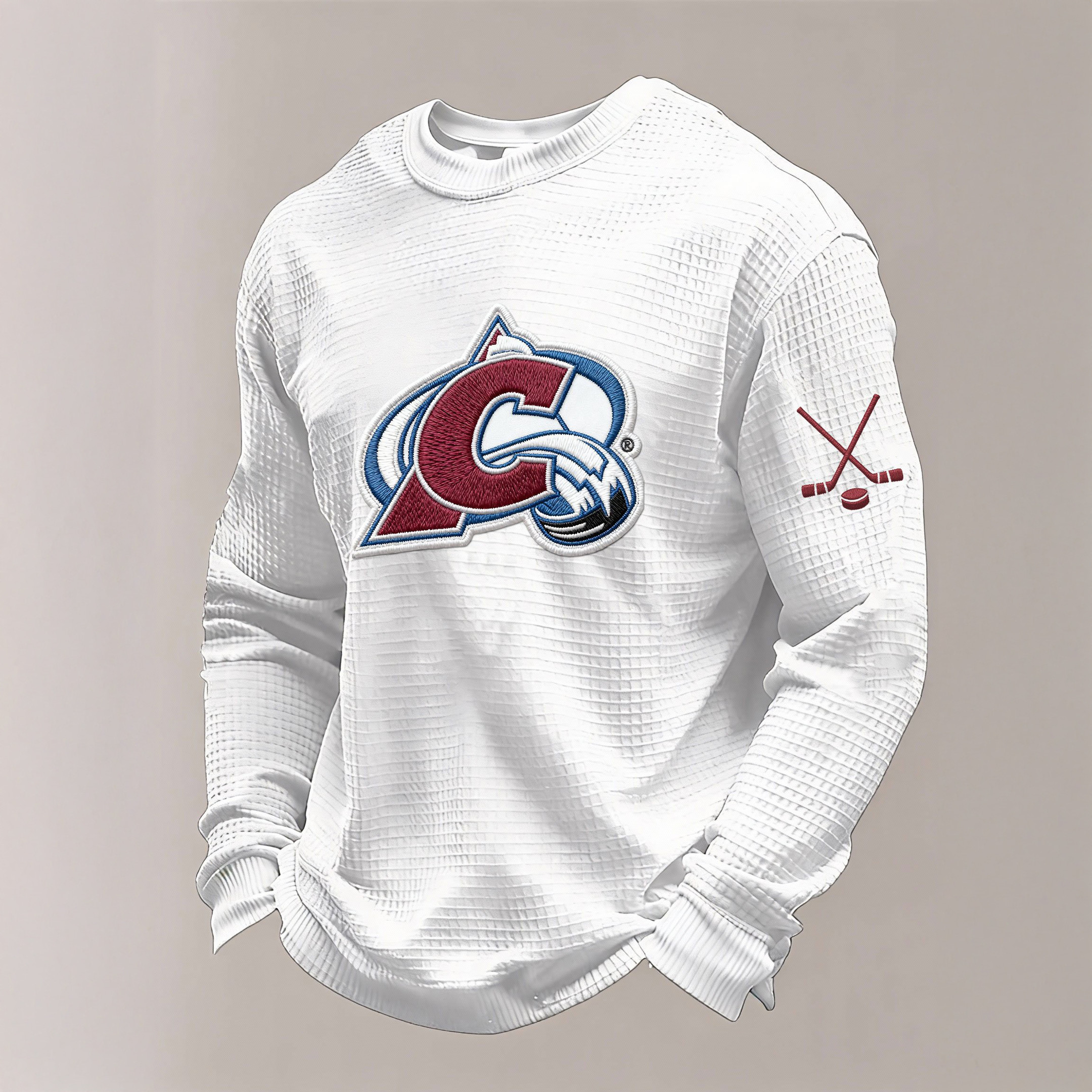 Colorado Avalanche Ice Hockey Long Sleeve Shirt Hockey Merch Colorado Avalanche Gear