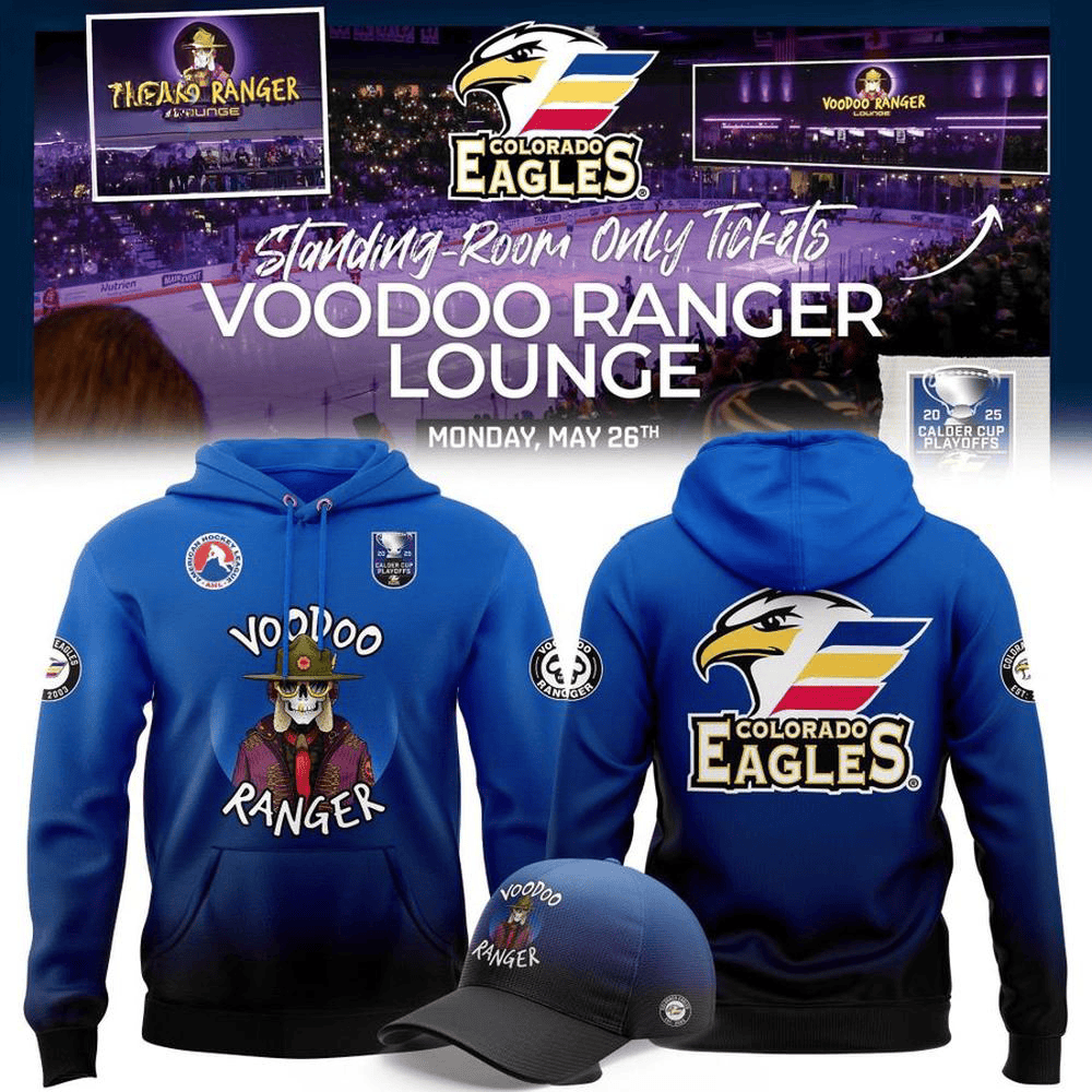 Colorado Eagles x Voodoo Ranger Lounge Limited Edition Hoodie Gifts For Hockey Fan