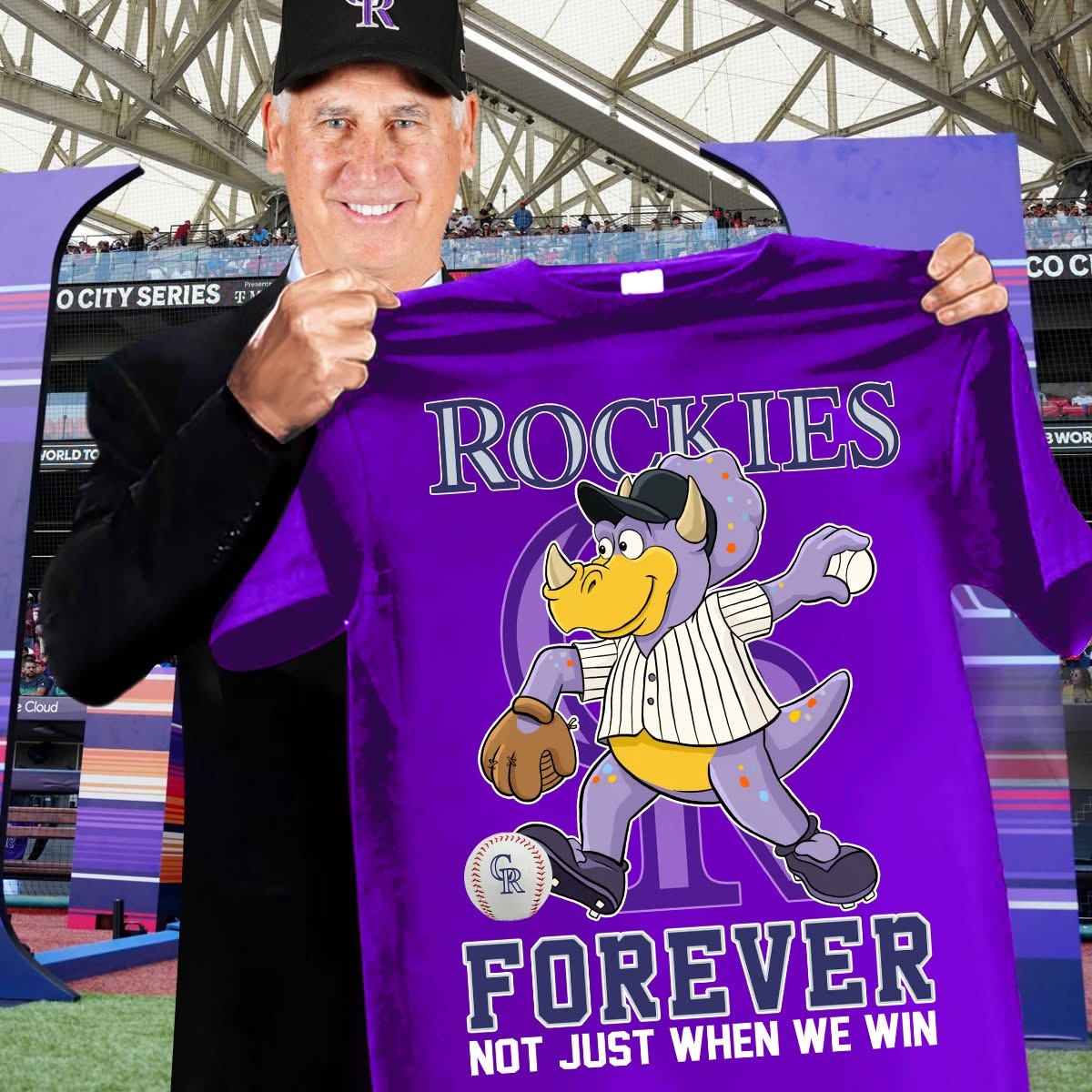 Colorado Rockies Baseball Not Just When We Win T-Shirt Unique Gifts For Baseball Fans