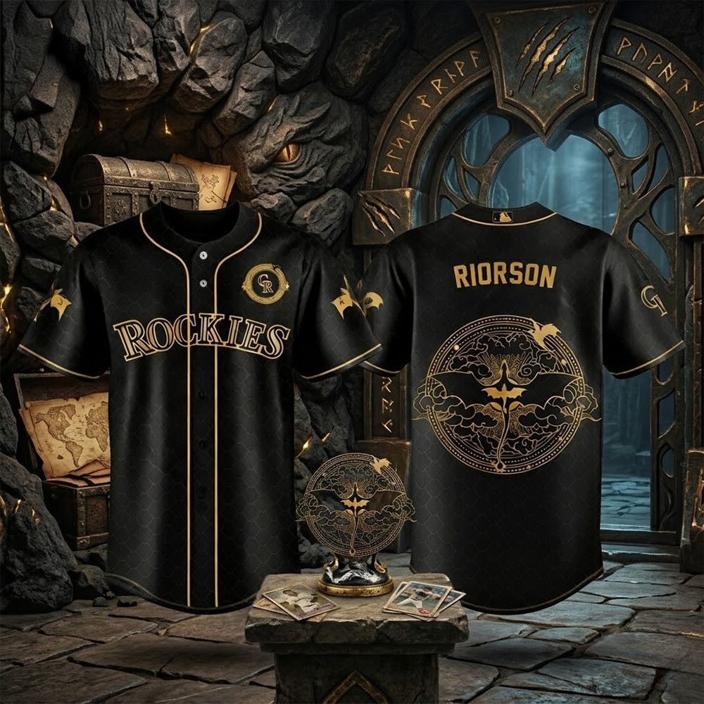 Colorado Rockies x Fourth Wing Night 2026 Edition Baseball Jersey Baseball Merch Fan Gear