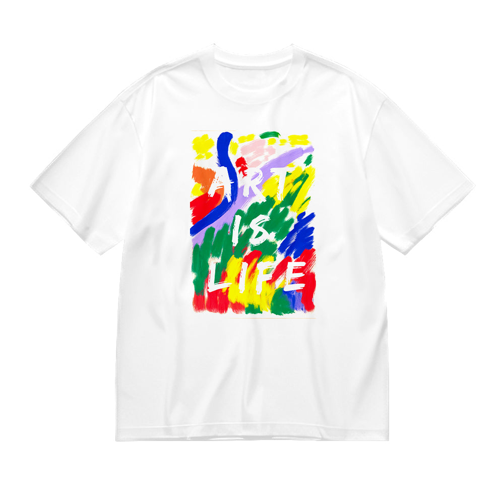 Colorful Abstract Art T-Shirt Fashion Merch Best Gift For Modern Art Lovers