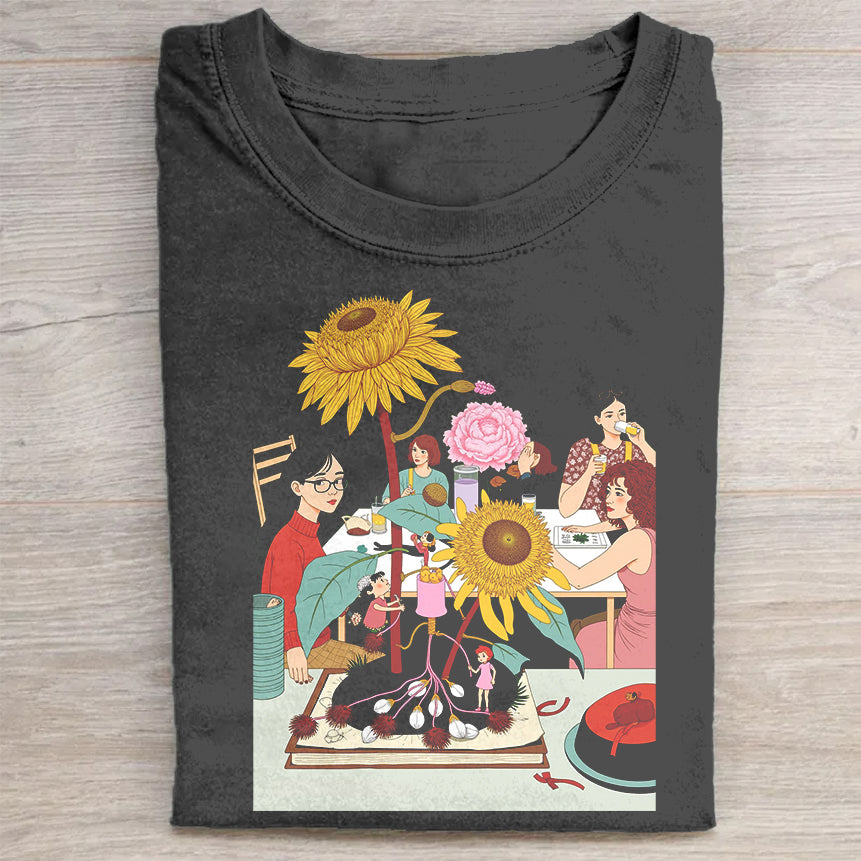 Colorful Art Print T-Shirt Unique Merch Best Gift For Creative Fans