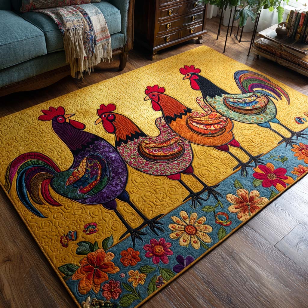 Colorful Flock Area Rug Indoor Outdoor Rugs Presents For Daughter In Law