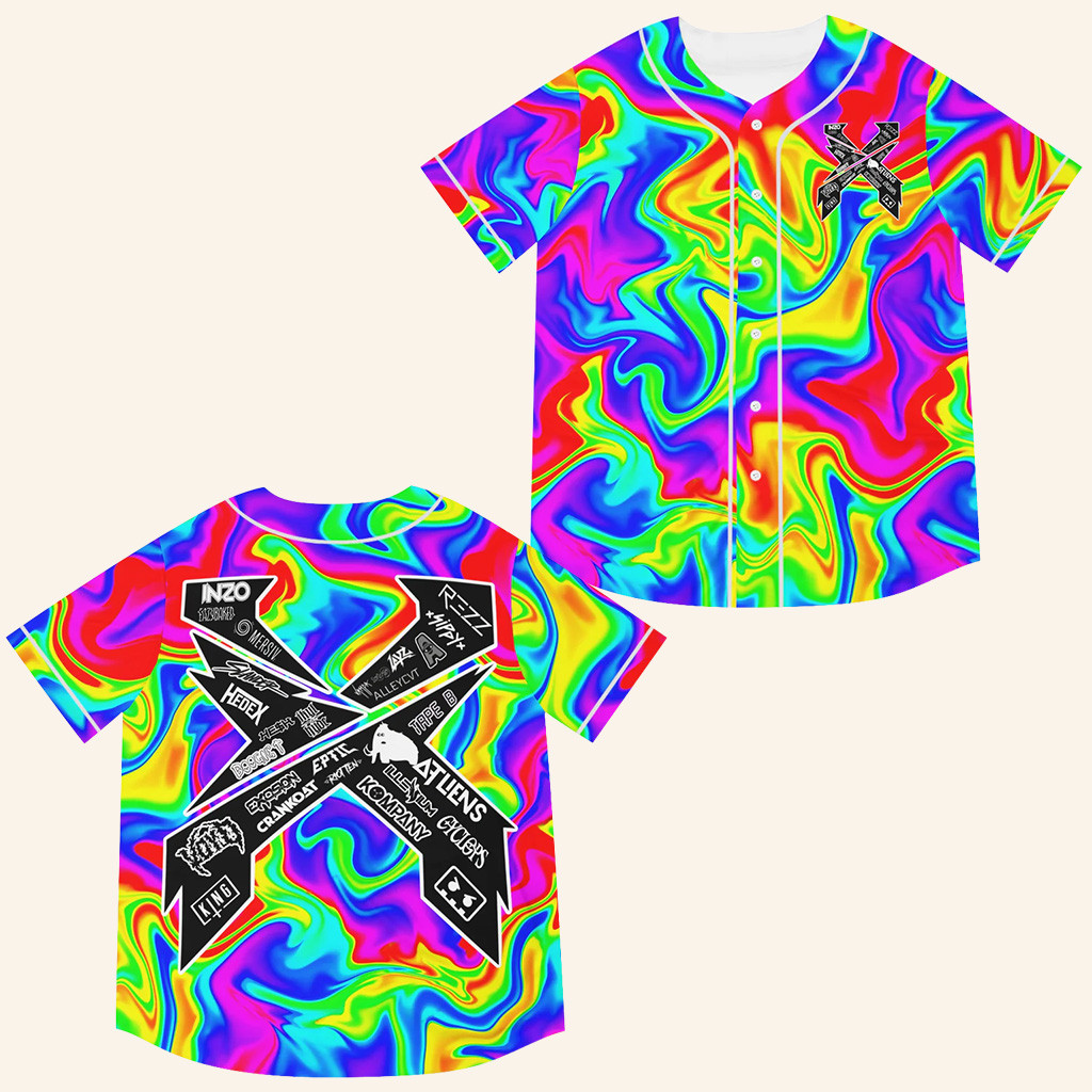 Colorful Lost Lands Artist Jersey 2025 SVDDEN Death Sullivan King Jersey Lost Lands Merch