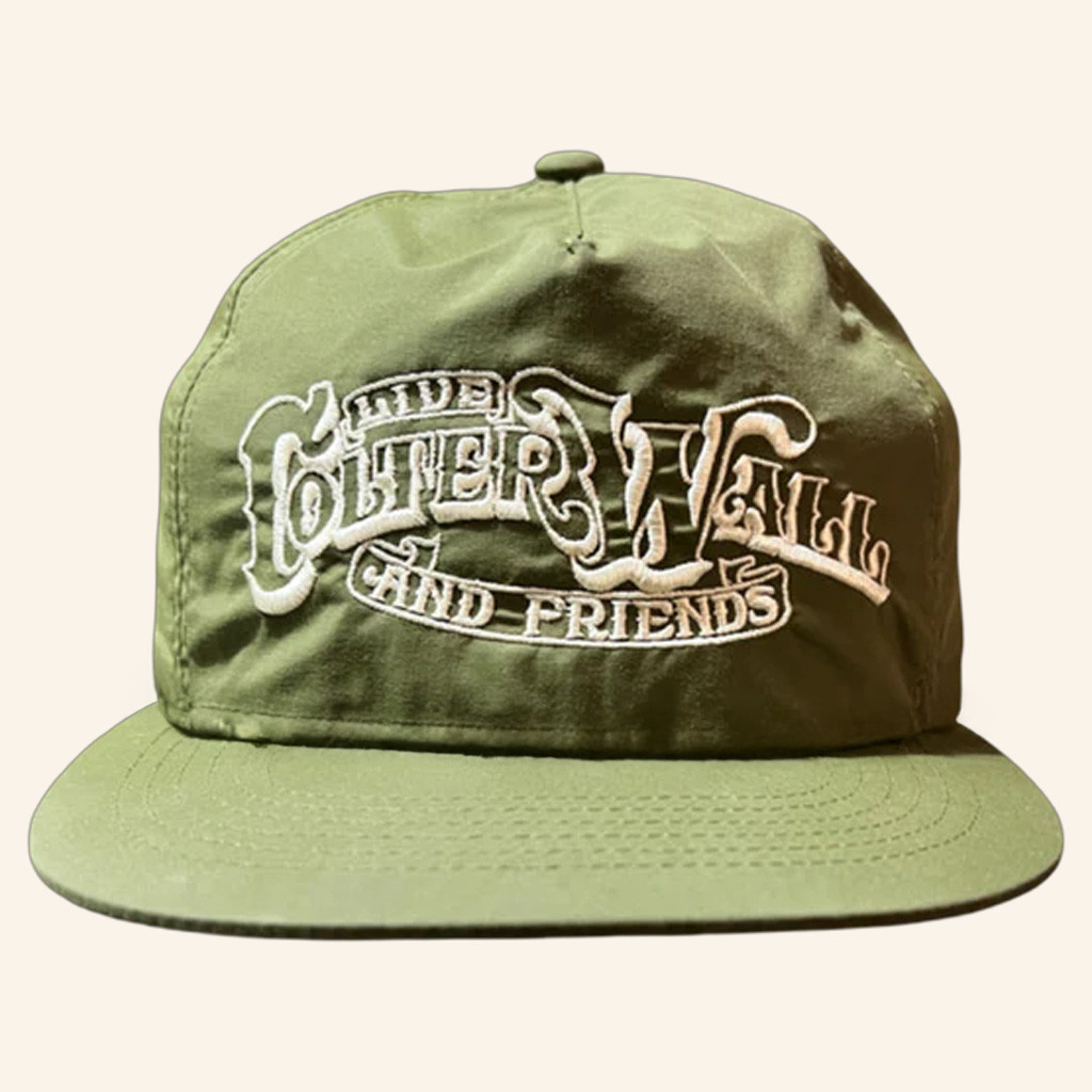 Colter Wall Merch Colter Wall And Friends Script 2025 Tour Snapback Hat Embroidered Dad Gifts Colter Wall Merch Colter Wall And Friends Script 2025 Tour Snapback Hat Embroidered Dad Gifts