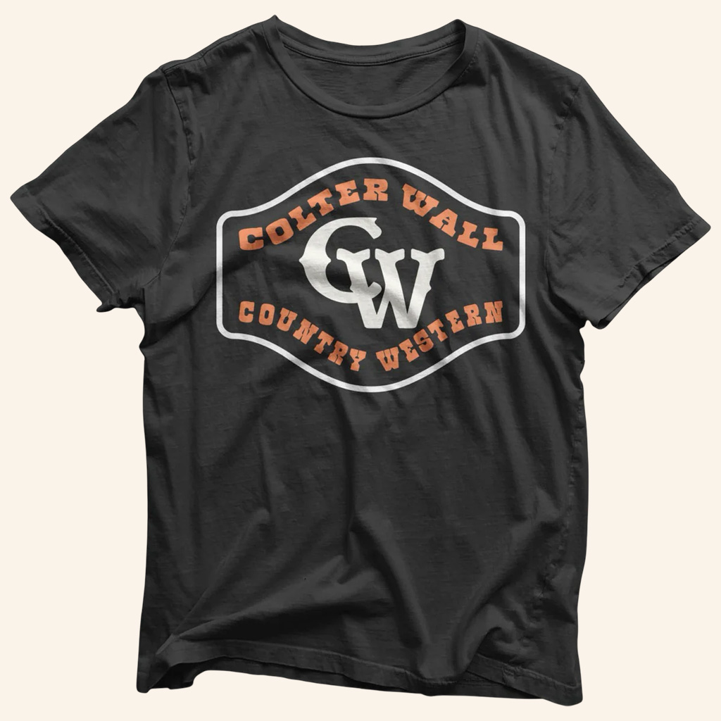 Colter Wall Merch Colter Wall CW Country T-Shirt Gift Ideas For Father Colter Wall Merch Colter Wall CW Country T-Shirt Gift Ideas For Father