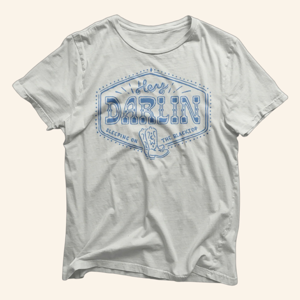 Colter Wall Merch Colter Wall Hey Darlin' T-Shirt Dad Christmas Gifts Colter Wall Merch Colter Wall Hey Darlin' T-Shirt Dad Christmas Gifts