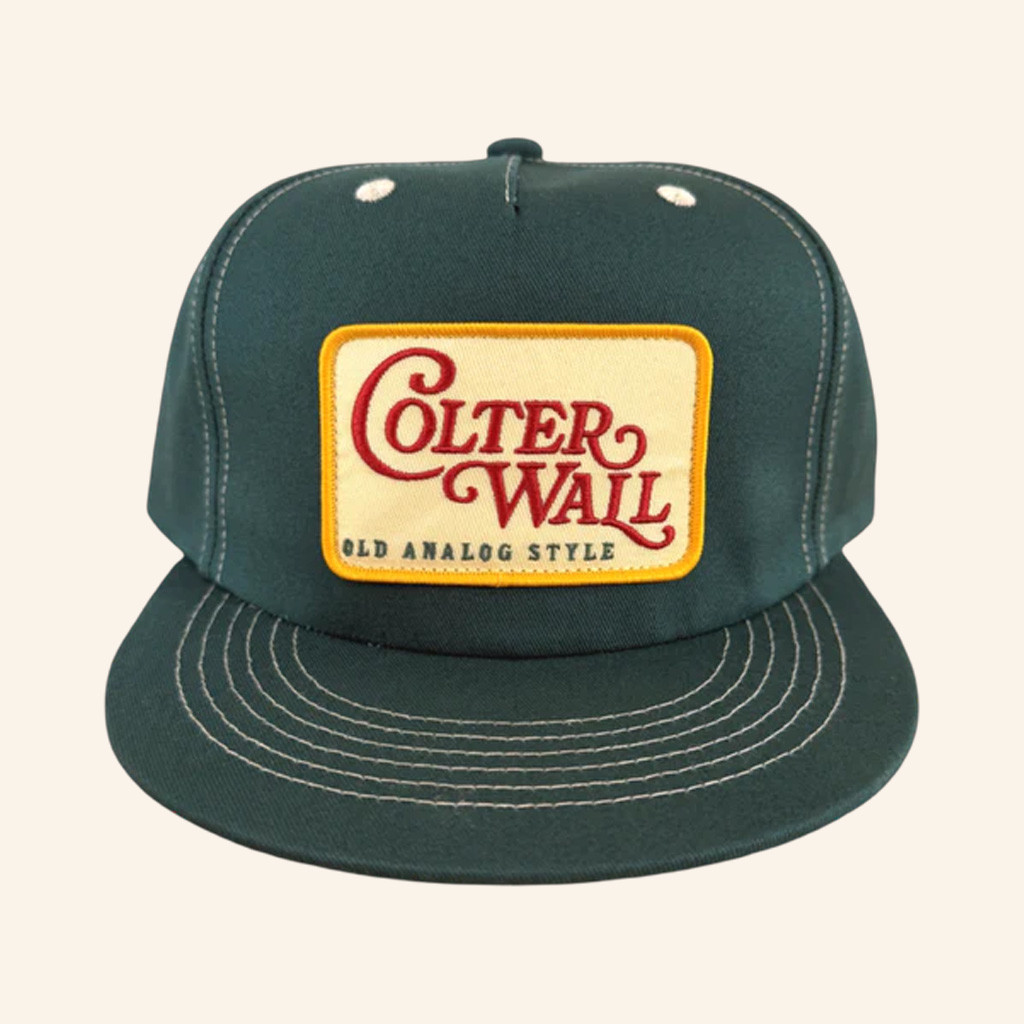 Colter Wall Merch Colter Wall Old Analog Style Vintage Embroidered Snapback Hat Him Gifts Colter Wall Merch Colter Wall Old Analog Style Vintage Embroidered Snapback Hat Him Gifts