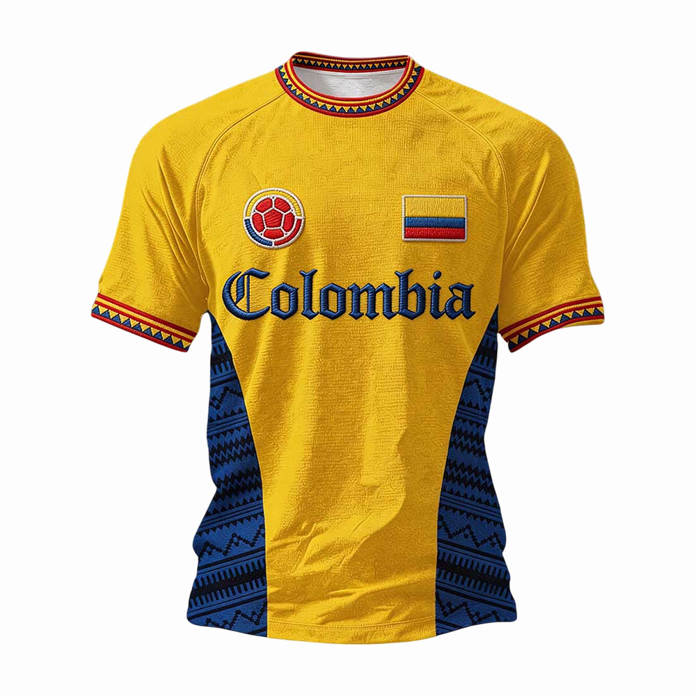 Columbia 2026 FIFA World Cup Game Day T-Shirt Soccer Merch Best Gift For Boyfriend