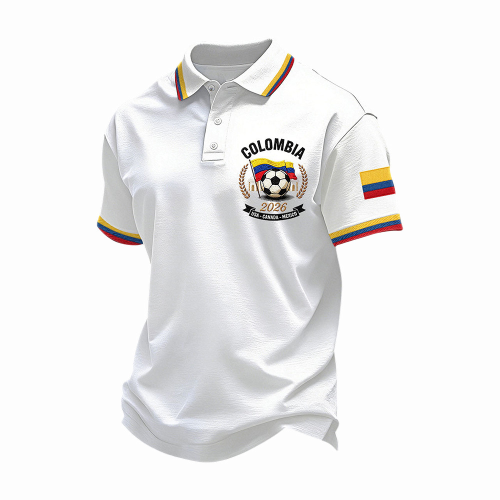 Columbia 2026 FIFA World Cup Polo Shirt 2026 World Cup Merch Soccer Dad Gift