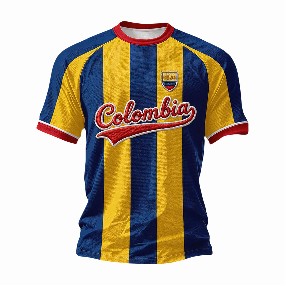 Columbia 2026 FIFA World Cup Soccer T-Shirt 2026 World Cup Apparel Soccer Gear