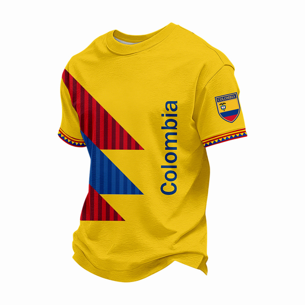 Columbia 2026 FIFA World Cup Soccer T-Shirt Game Day Clothing Soccer Lover Present