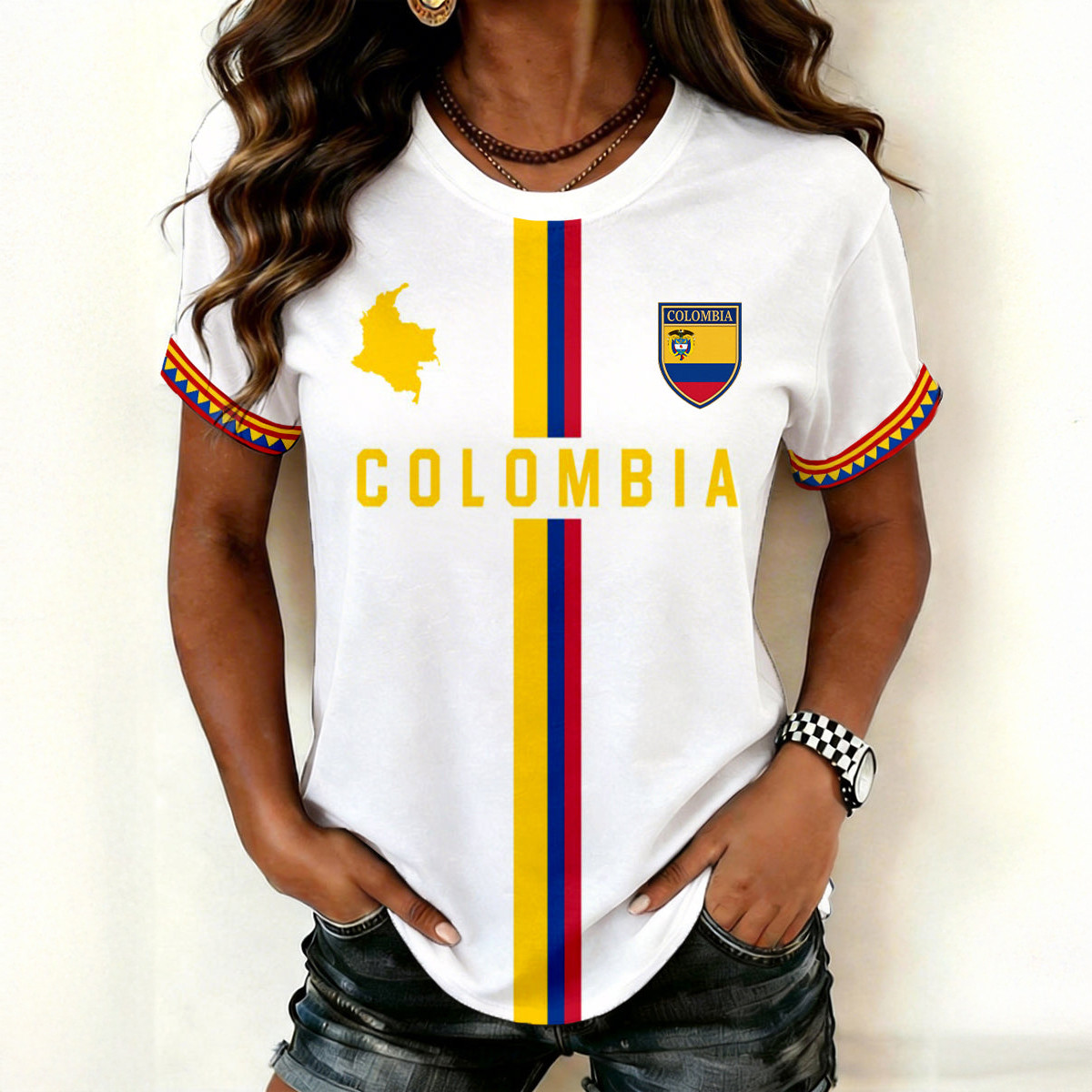 Columbia 2026 FIFA World Cup T-Shirt Game Day Clothing Soccer Lover Present