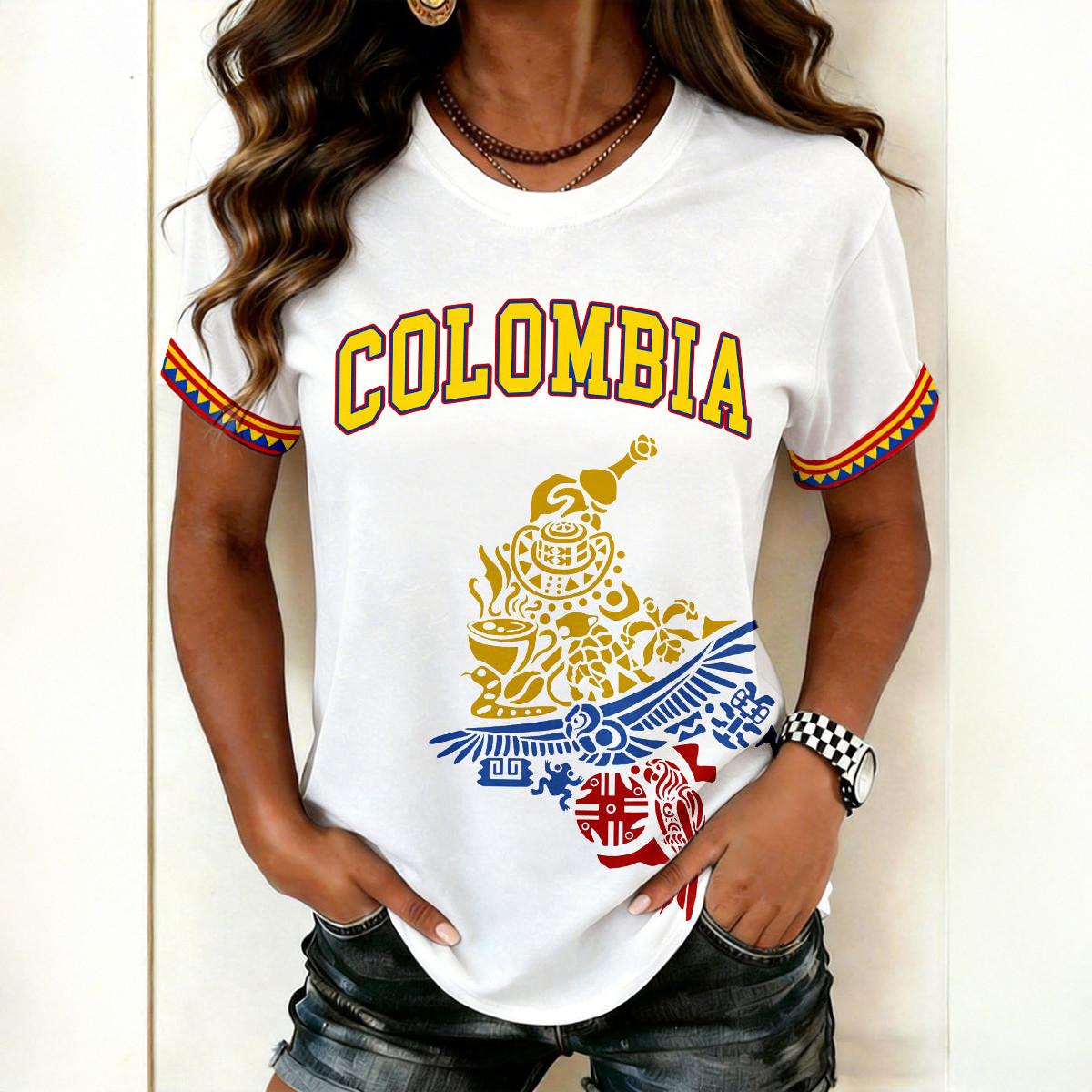 Columbia 2026 FIFA World Cup T-Shirt Game Day Soccer Clothes 2026 World Cup Gear