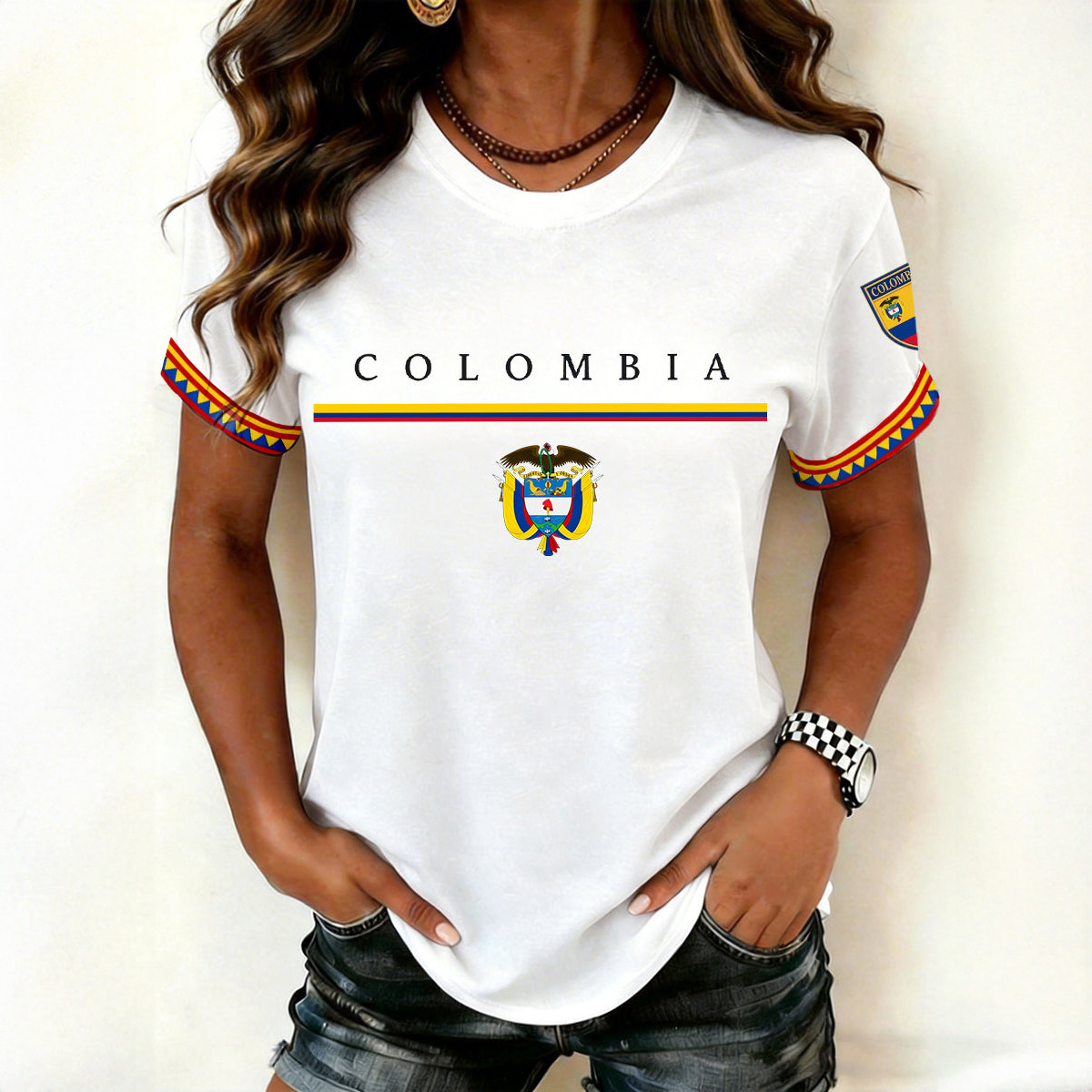 Columbia 2026 FIFA World Cup T-Shirt Soccer Clothes Game Day Clothing Gift For Mother's Day