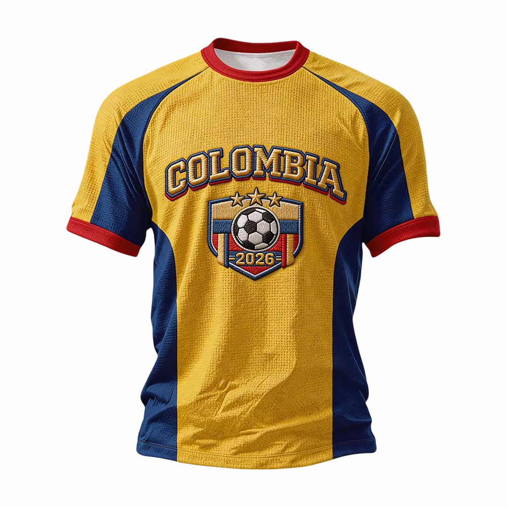 Columbia 2026 FIFA World Cup T-Shirt Soccer Game Day Clothing Gift For Best Friends