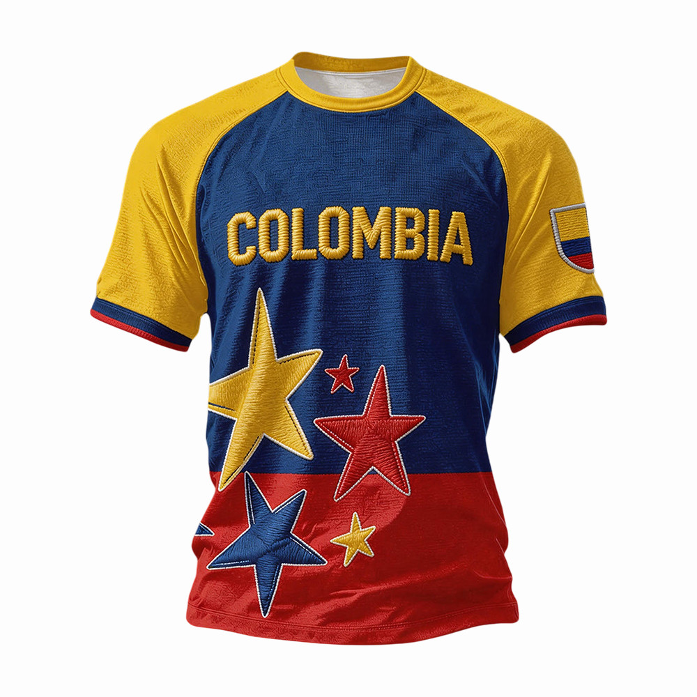Columbia 2026 FIFA World Cup T-Shirt Soccer Lover Shirt Present For Him