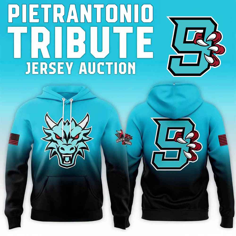 Columbus River Dragons Pietrantonio Tribute Special Hoodie Unique Gifts For Hockey Fans