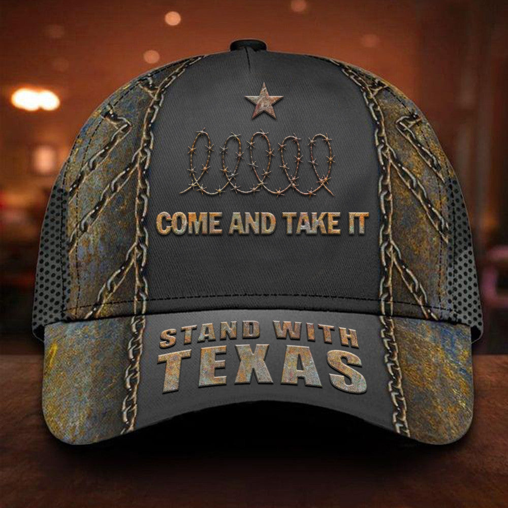 Come And Take It Hat I Stand With Texas Hat Come And Take It Hat I Stand With Texas Hat