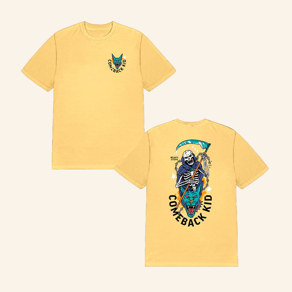 Comeback Kid Merch Heavy Steps T-Shirt Christmas Presents For Friends