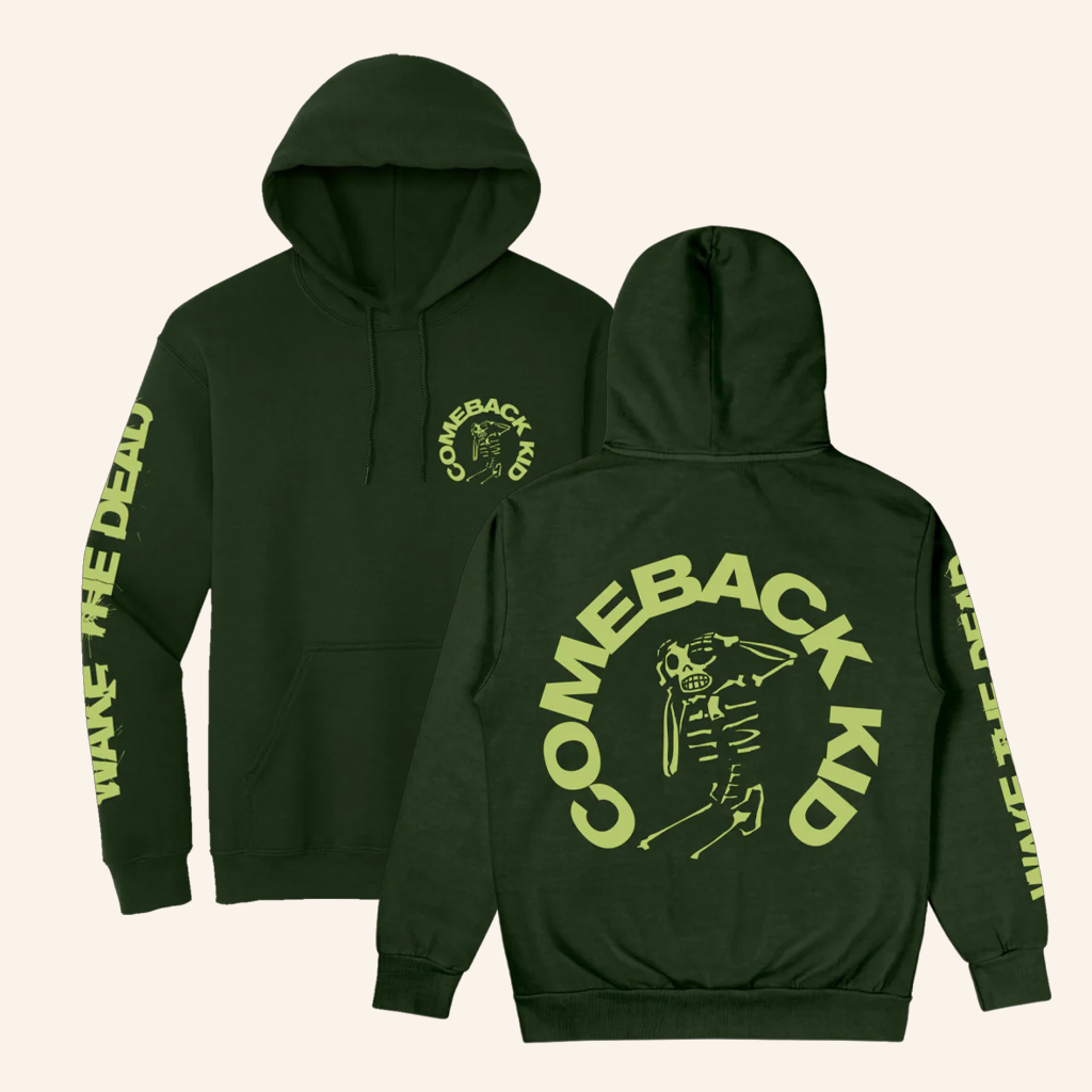Comeback Kid Merch Wake The Dead Skull Hoodie Christmas Presents For Boyfriend Comeback Kid Merch Wake The Dead Skull Hoodie Christmas Presents For Boyfriend