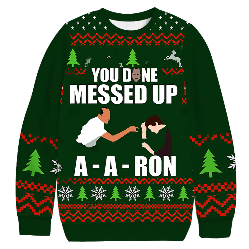 Comedy TV Series Christmas Ugly Sweatshirt Christmas Gift For Family Comedy TV Series Christmas Ugly Sweatshirt Christmas Gift For Family