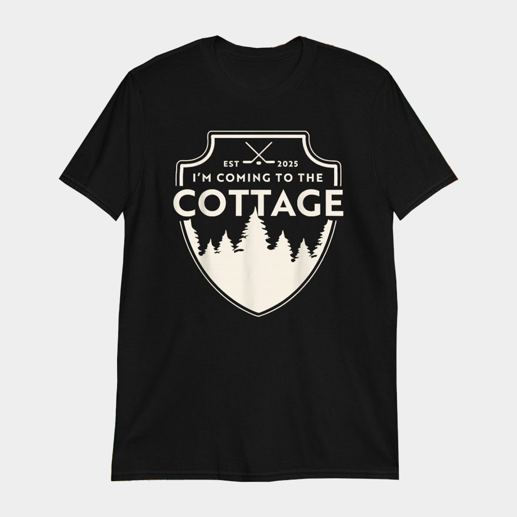 Coming To The Cottage Hookey T-Shirt Heated Rivalry Inspired Merch Gifts For Hockey Fans