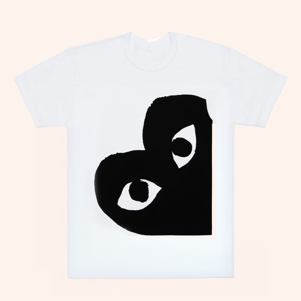 Comme Des Garcons Merch Play Black Corner Heart T-Shirt Christmas Gift Ideas For Him Comme Des Garcons Merch Play Black Corner Heart T-Shirt Christmas Gift Ideas For Him