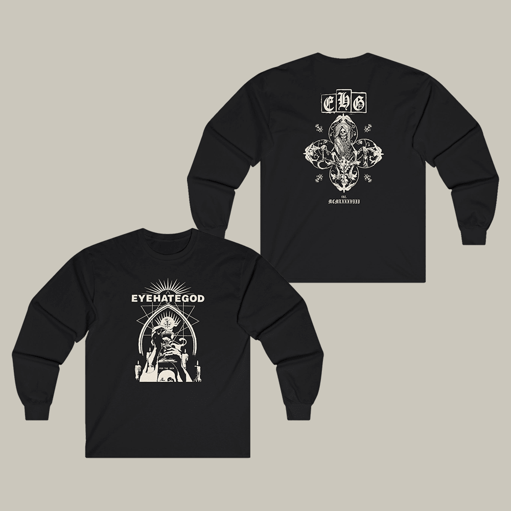 Communion Eyehategod Long Sleeve Shirt Music Bannd Sweatshirt Eyehategod Fan Gifts
