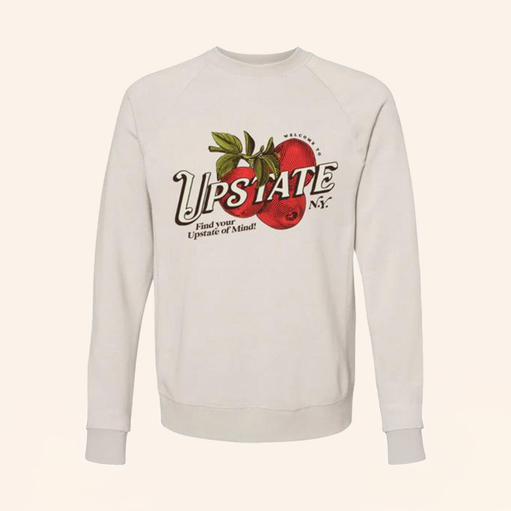 Compaslife Merch Welcome To Upstate Crewneck Sweatshirt Xmas Gifts For Men Compaslife Merch Welcome To Upstate Crewneck Sweatshirt Xmas Gifts For Men