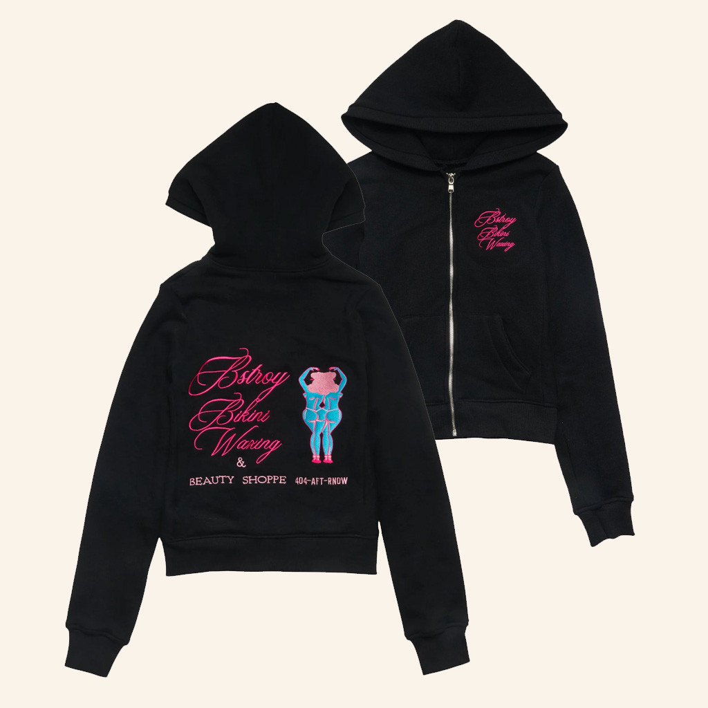 Complex Merch Bstroy Bikini Waxing Zip Hoodie Christmas Gifts For Girlfriend