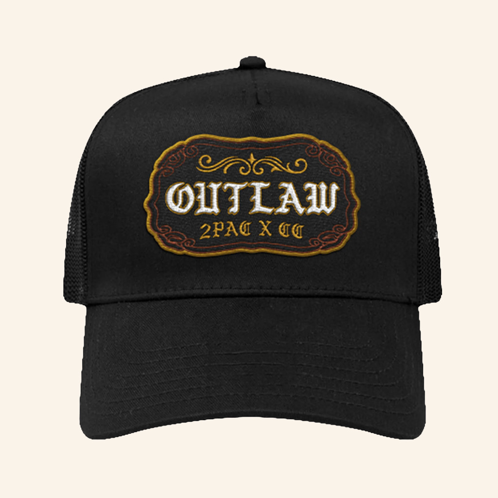 Complex Merch Compton Cowboys X 2Pac Outlaw Trucker Hat Gifts For Rap Lovers Complex Merch Compton Cowboys X 2Pac Outlaw Trucker Hat Gifts For Rap Lovers
