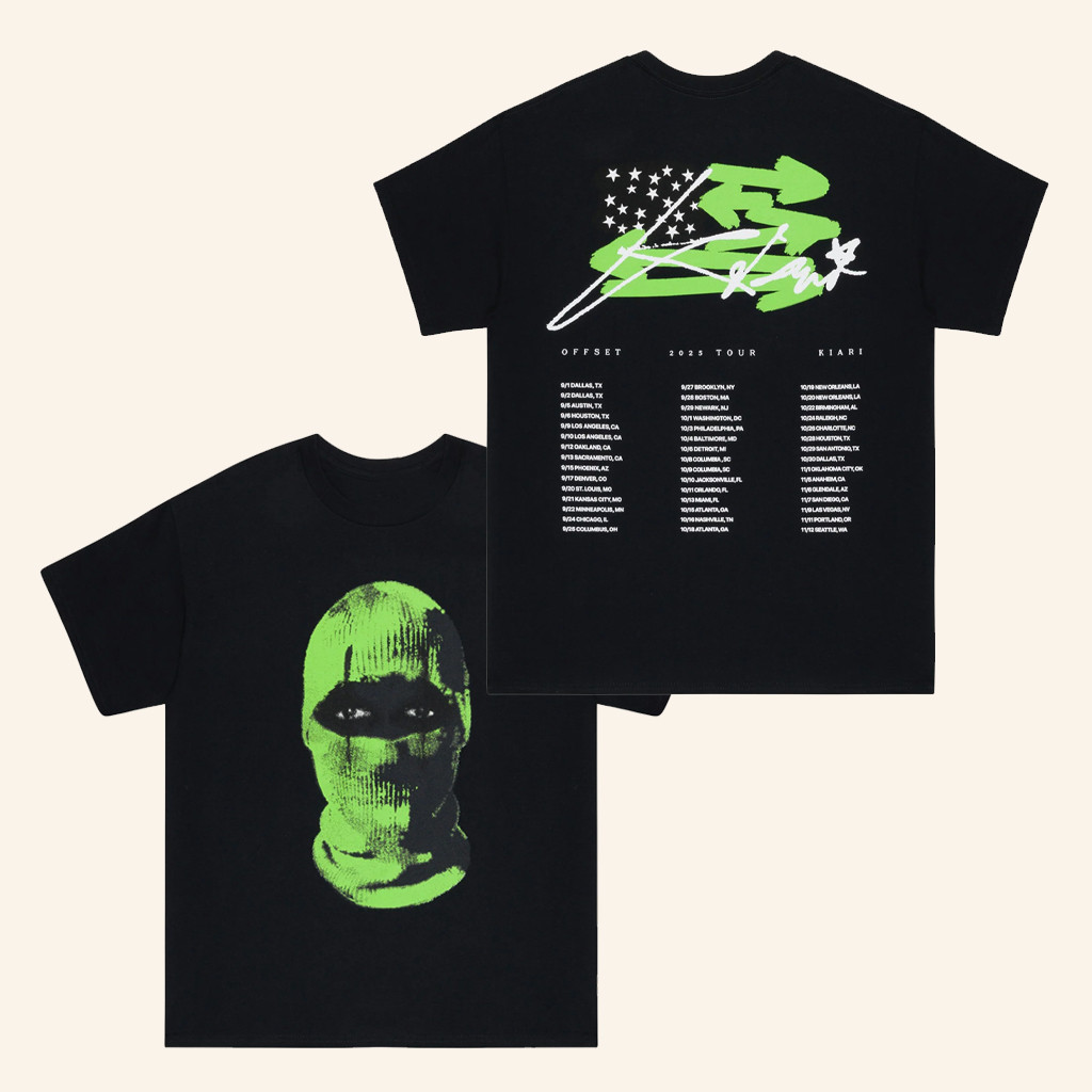 Complex Merch Offset Masa Tour Mask T-Shirt Present For Husband